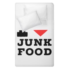 I Love Junk Food Duvet Cover Double Side (single Size) by ilovewhateva