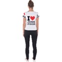 I love junk food Short Sleeve Sports Top  View2