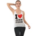 I love junk food Chiffon Cami View1