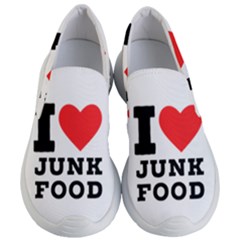 I Love Junk Food Women s Lightweight Slip Ons by ilovewhateva