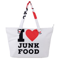 I Love Junk Food Full Print Shoulder Bag by ilovewhateva