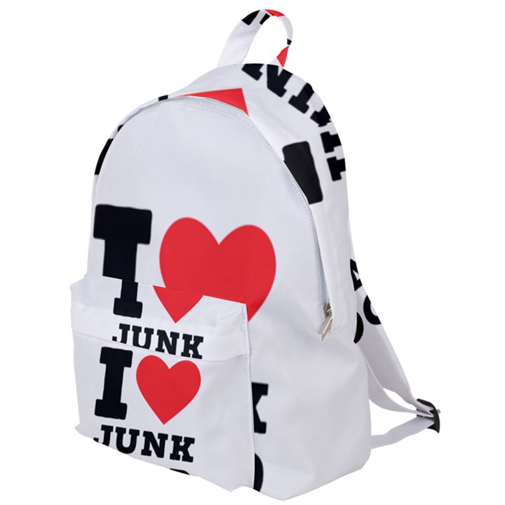 I love junk food The Plain Backpack