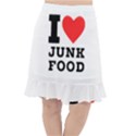 I love junk food Fishtail Chiffon Skirt View1