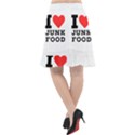 I love junk food Fishtail Chiffon Skirt View2