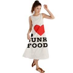 I Love Junk Food Summer Maxi Dress by ilovewhateva