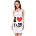 I love junk food Summer Tie Front Dress View1