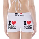 I love fast food Boyleg Bikini Wrap Bottoms View2