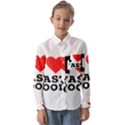 I love fast food Kids  Long Sleeve Shirt View1