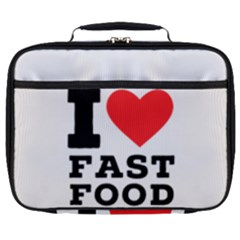 I Love Fast Food Full Print Lunch Bag by ilovewhateva