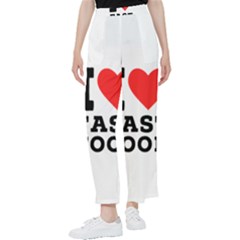 I Love Fast Food Women s Pants  by ilovewhateva