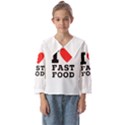 I love fast food Kids  Sailor Shirt View1