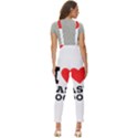 I love fast food Women s Pinafore Overalls Jumpsuit View4