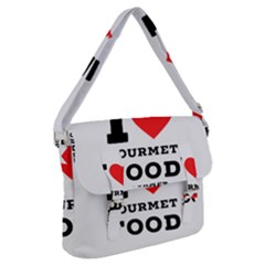 I Love Gourmet Food Buckle Messenger Bag by ilovewhateva