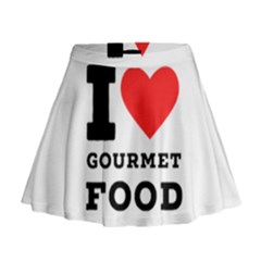 I Love Gourmet Food Mini Flare Skirt by ilovewhateva