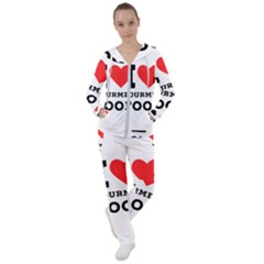 I Love Gourmet Food Women s Tracksuit by ilovewhateva