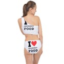 I love gourmet food Spliced Up Two Piece Swimsuit View2