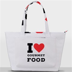 I Love Gourmet Food Back Pocket Shoulder Bag  by ilovewhateva