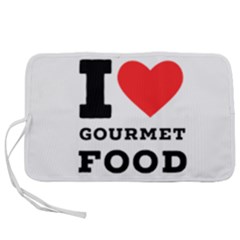 I Love Gourmet Food Pen Storage Case (m) by ilovewhateva