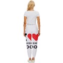 I love gourmet food Women s Cropped Drawstring Pants View4