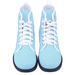 Blizzard Blue	 - 	high-top Canvas Sneakers by ColorfulShoes