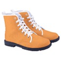 Deep Saffron Orange	 - 	High-Top Canvas Sneakers View3