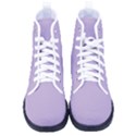 Crocus Petal Purple	 - 	High-Top Canvas Sneakers View1