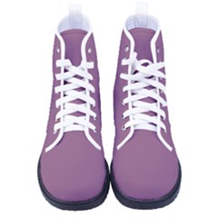 Antique Fuchsia Purple	 - 	high-top Canvas Sneakers