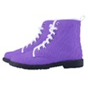 Iris Purple	 - 	High-Top Canvas Sneakers View2