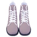 Deauville Mauve	 - 	High-Top Canvas Sneakers View1