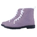 Deauville Mauve	 - 	High-Top Canvas Sneakers View2