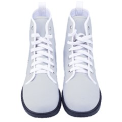 Pearl River Grey	 - 	high-top Canvas Sneakers