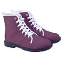 Old Mauve Purple	 - 	High-Top Canvas Sneakers View3