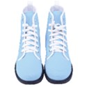 Uranium Blue	 - 	High-Top Canvas Sneakers View1