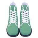 Shiny Shamrock Green	 - 	High-Top Canvas Sneakers View1