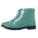 Shiny Shamrock Green	 - 	High-Top Canvas Sneakers View2