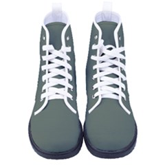 Feldgrau	 - 	high-top Canvas Sneakers