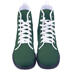 Eden Green	 - 	high-top Canvas Sneakers