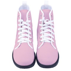 Cameo Pink	 - 	high-top Canvas Sneakers