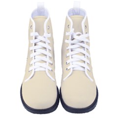 Dutch White	 - 	high-top Canvas Sneakers