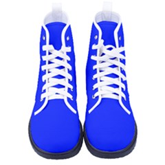 Just Blue	 - 	high-top Canvas Sneakers