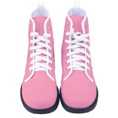 Miller Pink	 - 	high-top Canvas Sneakers