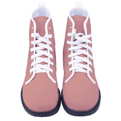 Canyon Clay Red	 - 	high-top Canvas Sneakers