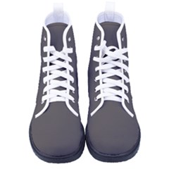 Black Cow	 - 	high-top Canvas Sneakers