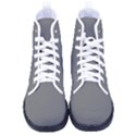 Nickel Grey	 - 	High-Top Canvas Sneakers View1