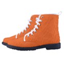 Pumpkin Orange	 - 	High-Top Canvas Sneakers View2