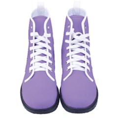 Mountain Majesty Purple	 - 	high-top Canvas Sneakers