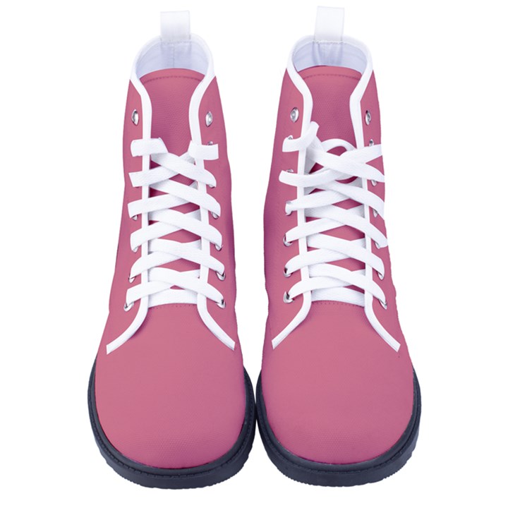 Old Fruit Dove	 - 	High-Top Canvas Sneakers