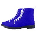 Trypan Blue	 - 	High-Top Canvas Sneakers View2