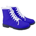 Trypan Blue	 - 	High-Top Canvas Sneakers View3