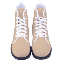 Sheepskin	 - 	high-top Canvas Sneakers